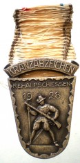 II.026 DISTINCTIE ELVETIA TIR REHALPSCHIESSEN 1928 foto