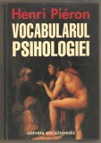 Henri Pieron-Vocabularul Psihologiei