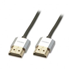 Cablu HDMI 4K60Hz 2.0 Premium CROMO Slim T-T 2m, Lindy L41672