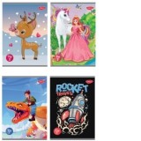 Caiet A5, tip 2, 36 file, coperta carton DACO, CT5362