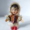 Jucarie vintage eschimos West Germany marcat K. Schrickel, cauciuc, 11cm inaltime
