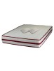 Set Saltea ortopedica, cu arcuri, Roza Super Lux Ortopedic 160x190x25cm, fermitate mediu spre tare, plasa de arcuri Bonell, fara vara-iarna, banda de