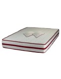 Set Saltea ortopedica, cu arcuri, Roza Super Lux Ortopedic 180x190x25cm, fermitate mediu spre tare, plasa de arcuri Bonell, fara vara-iarna, banda de