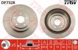 Disc frana SUBARU LEGACY V (BM, BR) (2009 - 2016) TRW DF7328