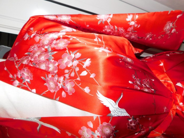 Halat, neglije masura 42 , matase naturala Japonia