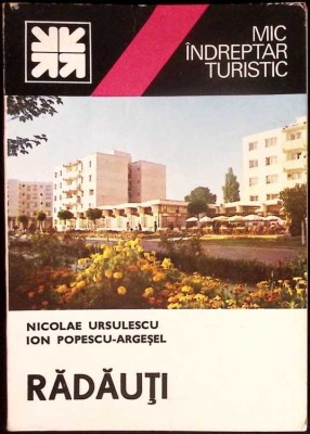 RADAUTI, MIC INDREPTAR TURISTIC-ION POPESCU ARGESEL, NICOLAE URSULESCU-279548 foto