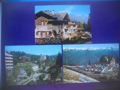 HOPCT LOT 4202 -3 CARTI POSTALE-SINAIA-JUD PRAHOVA-CIRCULATE foto
