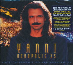 Yanni Live at the Acropolis 25th Anniversary remastered ed (cd+bluray+dvd) foto