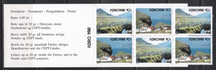 Feroe 1993 - Ediția Nordică - Turism, Carnet, MNH
