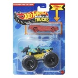 HOT WHEELS MONSTER TRUCK SI MASINUTA METALICA SLAM PRIX