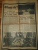 Romania Libera 22 Martie 1965 - Moartea lui Gheorghe Gheorghiu Dej. Ziar istoric, 4 pagini
