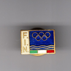 Insigna Federatia Italiana de Natatie