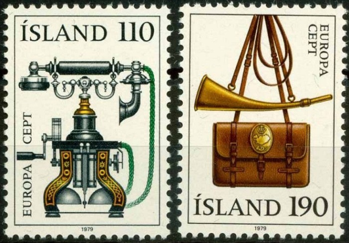 B2721 - Islanda 1979 - Europa-cept 2v.neuzat.perfecta stare