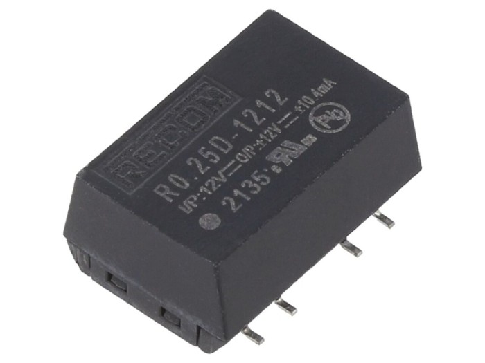 Convertor DC/DC 0,25W 12V SMD