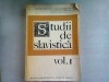 STUDII DE SLAVISTICA VOL.I