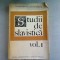 STUDII DE SLAVISTICA VOL.I