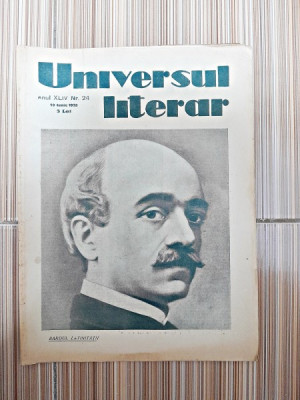 Revista Universul Literar nr.44/1928 foto