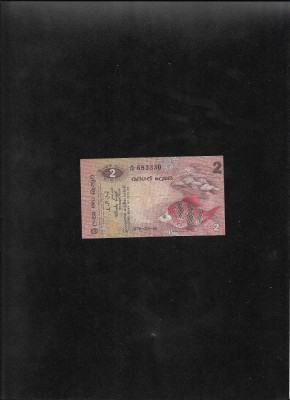 Rar! Ceylon (Sri Lanka) 2 rupees rupii 1979 seria683330 foto