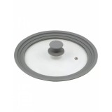 Capac universal din sticla si silicon, 24, 26, 28 cm, Kinghoff
