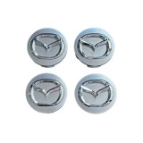 Set 4 Capace Janta Aliaj MAZDA 56MM GRI