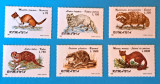 TIMBRE ROM&Acirc;NIA L.P.1425/1997 Animale cu blană pretioasă -Serie simplă -MNH, Nestampilat