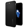 Husa Spigen Liquid Air pentru Apple iPhone 7/8 Plus Negru, Silicon, Carcasa