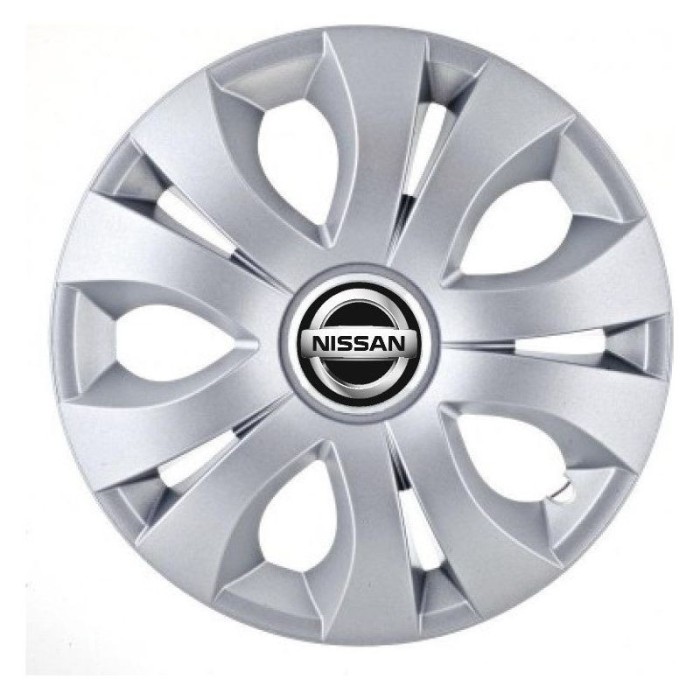 Set 4 Capace Roti Autohelix MSA&reg; potrivite jantelor de 14 inch, Compatibil Cu Nissan, model Top Gray