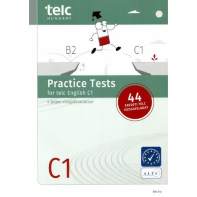 Practice Tests for telc English C1 - 4 teljes vizsgafeladatsor foto
