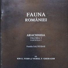 FAUNA ROMANIEI. ARACHNIDA VOL.5 FASCICOLA 5 FAMILIA SALTICIDAE-ION E. FUHN, V.F. GHERASIM
