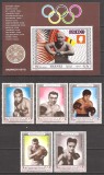 MANAMA 1969 SPORT , BOX (serie dt. + colita ndt.) MNH