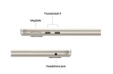 MacBook Air 13.6&quot; Retina/Apple M4 (CPU 10-core, GPU 10-core, NeuralEngine 16-core)/24GB/1TB - starlight - INT KB (2025) 35W (cto fr om MC6A4RO/A) NewT