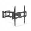 Suport TV Perete Delight 32-70 inch, Rabatabil Rotativ, VESA 600x400, Negru, Max 35kg, Organizator Cabluri, Boloboc Inclus