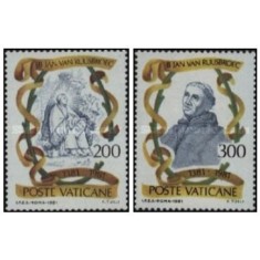 Vatican 1981 - 600th B Jan van Ruusbroec, serie neuzata