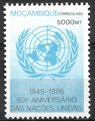 B0386 - Mozambic 1995 - ONU 1v.neuzat,perfecta stare foto