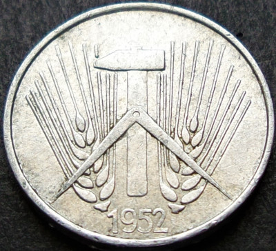 Moneda 1 PFENNIG RDG - GERMANIA DEMOCRATA, anul 1952 * cod 1666 foto