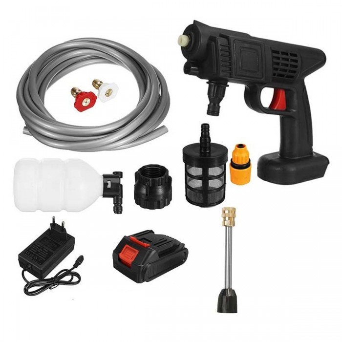 Aparat De Spalat Auto De Inalta Presiune, 1500 W, 1 Baterie 48V