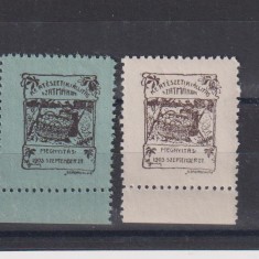 ROMÂNIA UNGARIA 1903 TRANSILVANIA EXPO. HORTICOLA MERE-FRUCTE - AGRICULTURA MNH