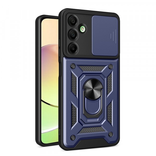 Husa pentru Samsung Galaxy A16 5G A166 / A16 4G A165, Techsuit, CamShield, Albastra