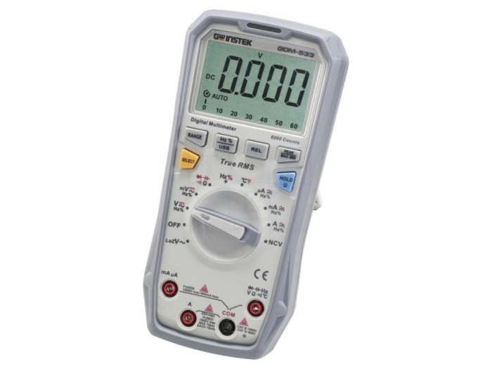 Multimetru digital True RMS USB LCD