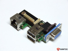 Port VGA + USB + LAN nou Toshiba Satellite M55 K000028610 foto