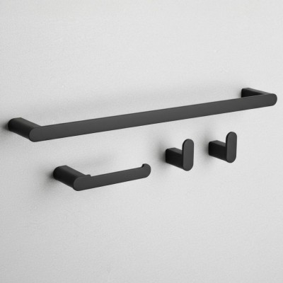 Set accesorii pentru baie Mati Black 4 piese foto