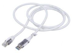 Cablu USB 3.0 RJ45 1,5m alb F/UTP
