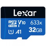 Cumpara ieftin Card Memorie microSDHC Lexar High-Performance, 32Gb, Clasa 10 / UHS-1 U1 LSDMI32GBBCN633N