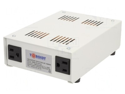 Autotransformator 230VAC 1000VA 115V foto