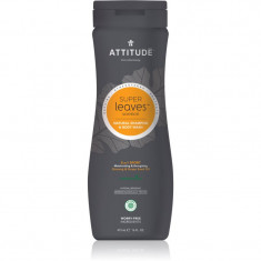 Attitude Super Leaves Sport Ginseng & Grape Seed Oil 2 in 1 gel de dus si sampon pentru barbati 473 ml