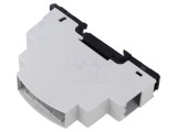 Carcasă ITALTRONIC pentru şină DIN 18x98x56,2mm gri