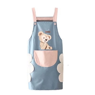 Sort de bucatarie Pufo Little Bear, sort pentru gatit, marime universala, albastru foto