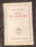 Ada Negri - Erba sul sagrato - intermezzo di prose 1931-1939