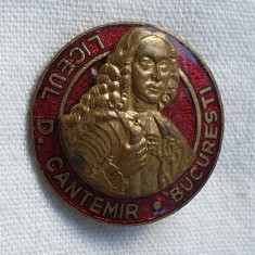 Insigna Personalitati din Romania Dimitrie Cantemir - domnul Moldovei - carturar