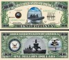 !!! SUA = FANTASY NOTE - US NAVY SEALS - 2001 - UNC